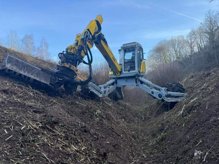 Broyage forestier Rochefort-Montagne