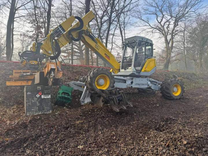 Création pistes forestières Rochefort-Montagne